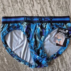 Jockey Sport Men's Stability Pouch Microfiber Beief Underwear Size Large New